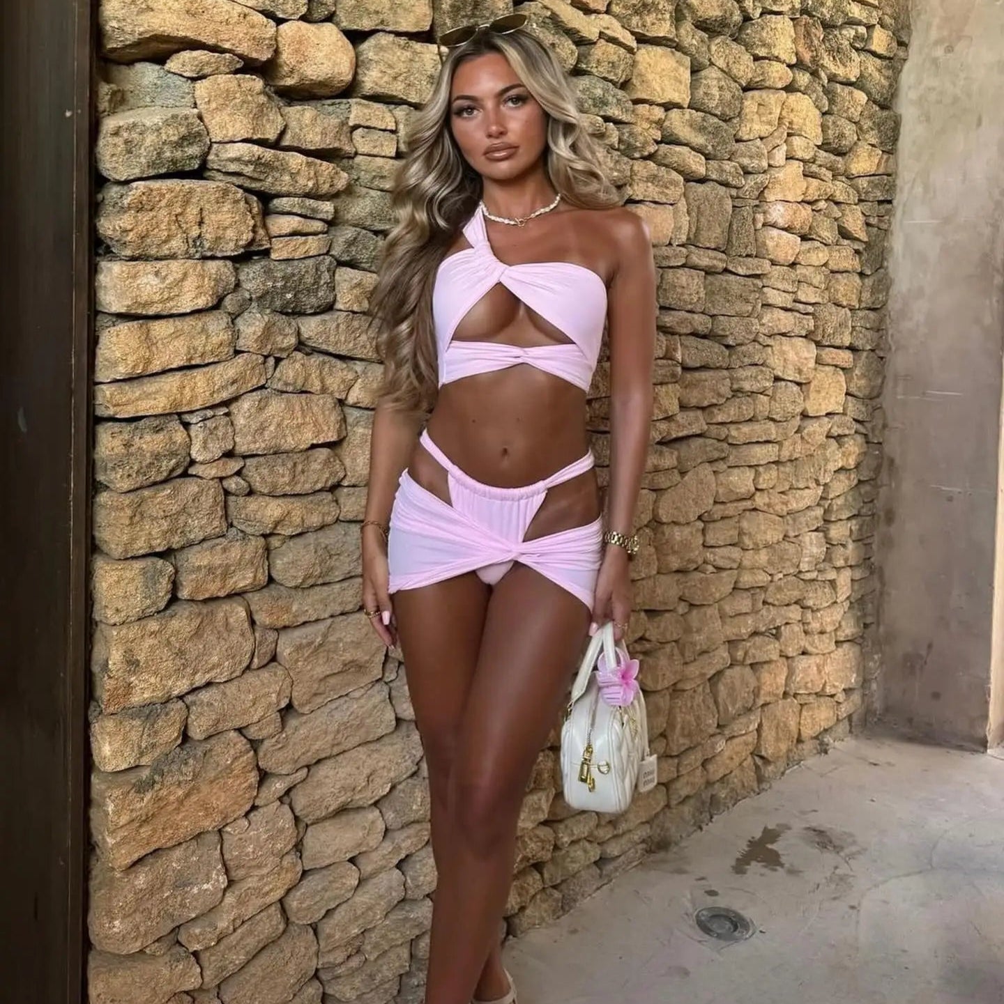 Cherry Baby Bikini Set
