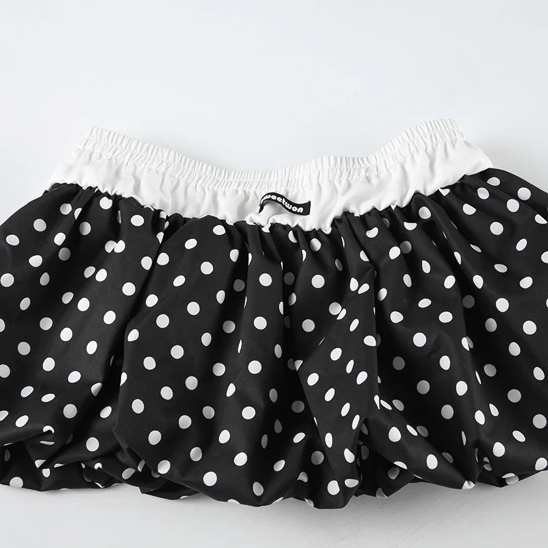 Mollie Bubble Mini Skirt