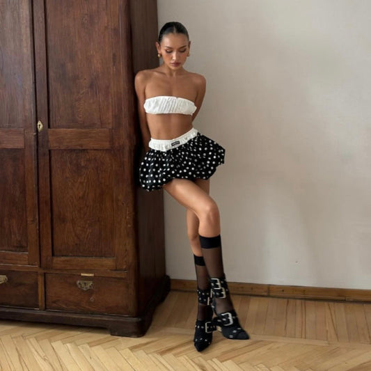 Mollie Bubble Mini Skirt